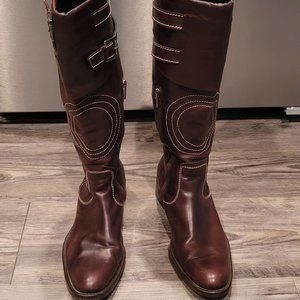 Borella Made in Italy Vintage Leather Boots Size 42/11